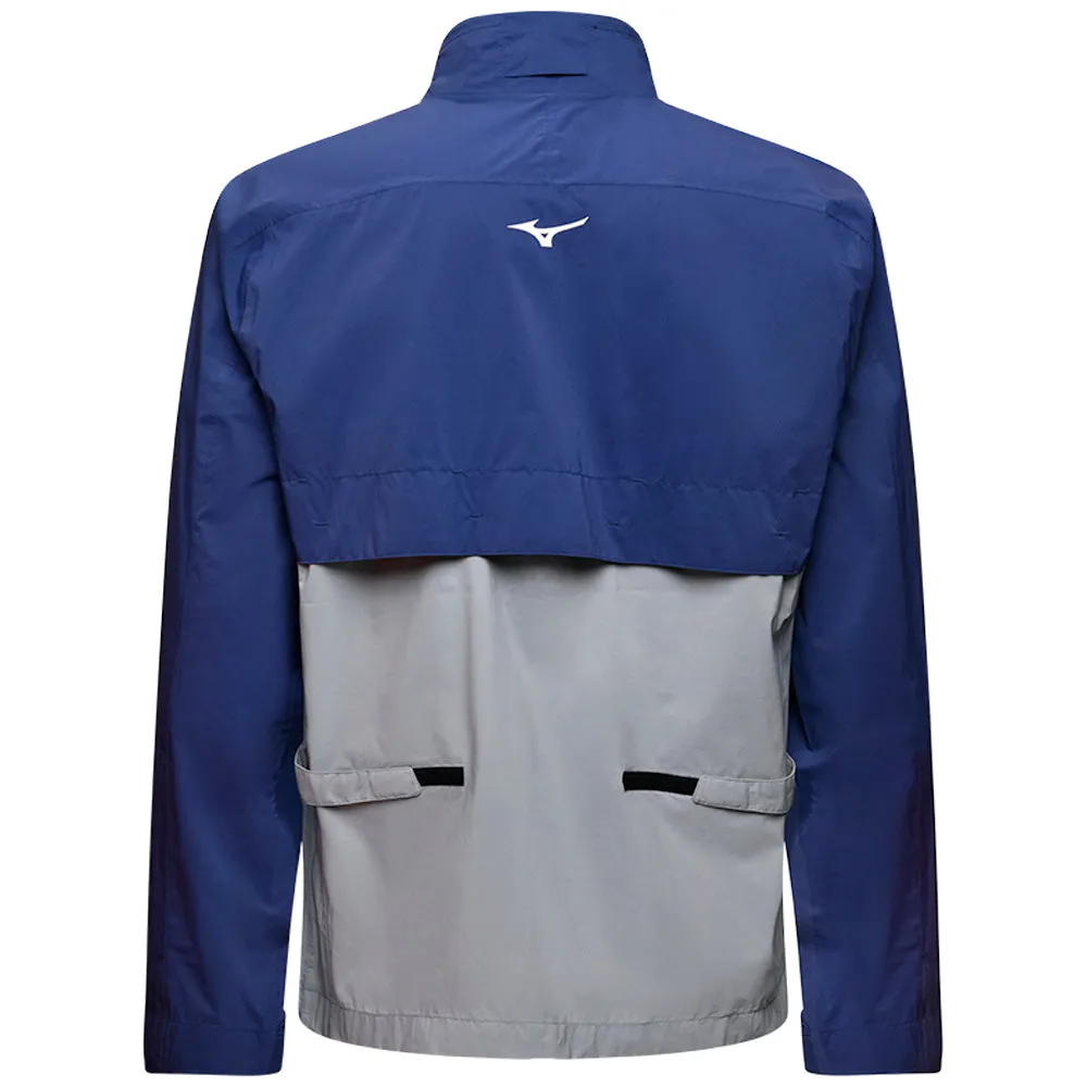 Comfort Fit Mizuno 20K Waterproof Jacket - Navy