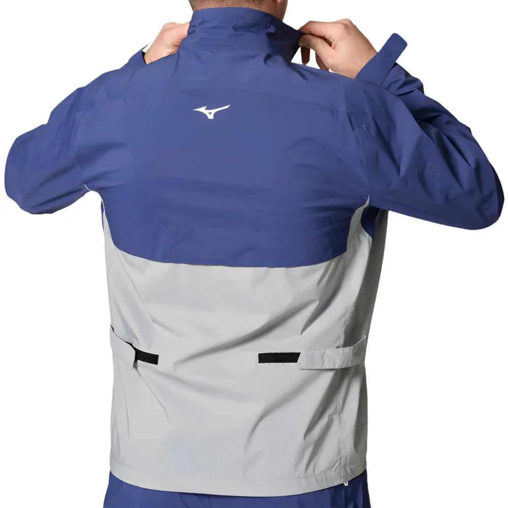 Eco Friendly Climate Adaptive Design Mizuno 20K Waterproof Jacket - Navy