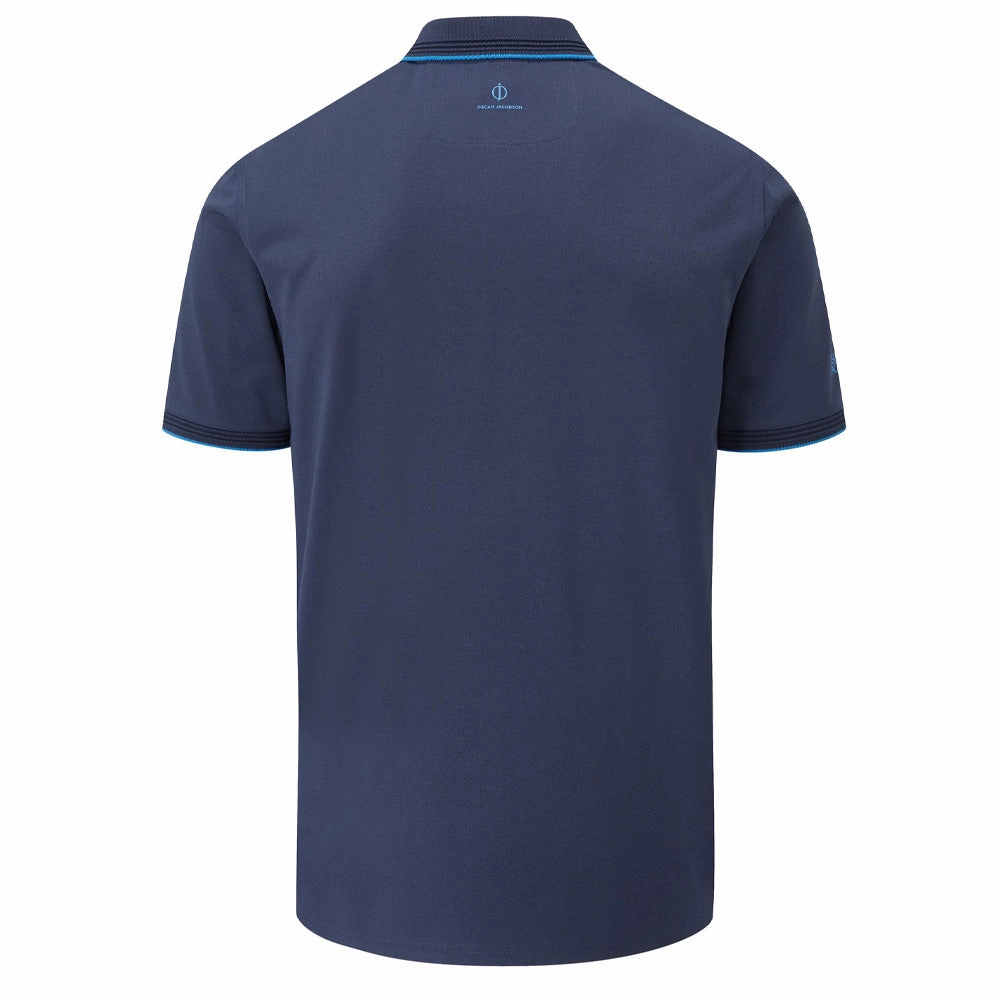 Oscar Jacobson Brandon Polo Shirt - Navy Unisex