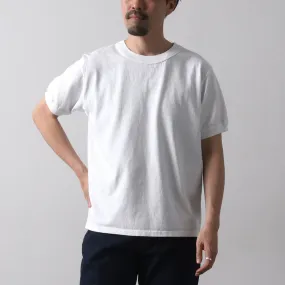 Raw Edge Hem Work efficiency GOODWEAR / Short Sleeve Ringer T-Shirt