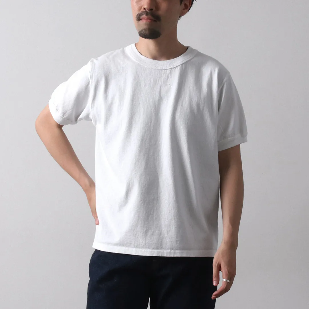 GOODWEAR / Short Sleeve Ringer T-Shirt Chilly Comfort Versatile Wardrobe Piece