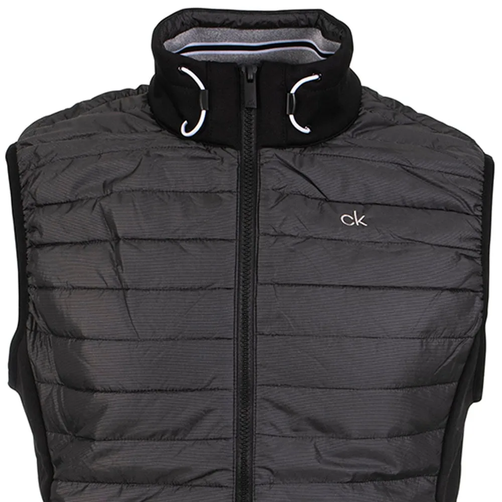 High Visibility Accents Calvin Klein Wrangell Hybrid Gilet - Black