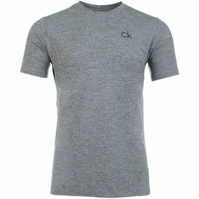 Calvin Klein Newport T-Shirt - Silver Prom Modern Layer