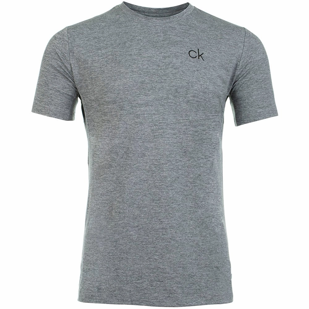 Calvin Klein Newport T-Shirt - Silver Prom Modern Layer