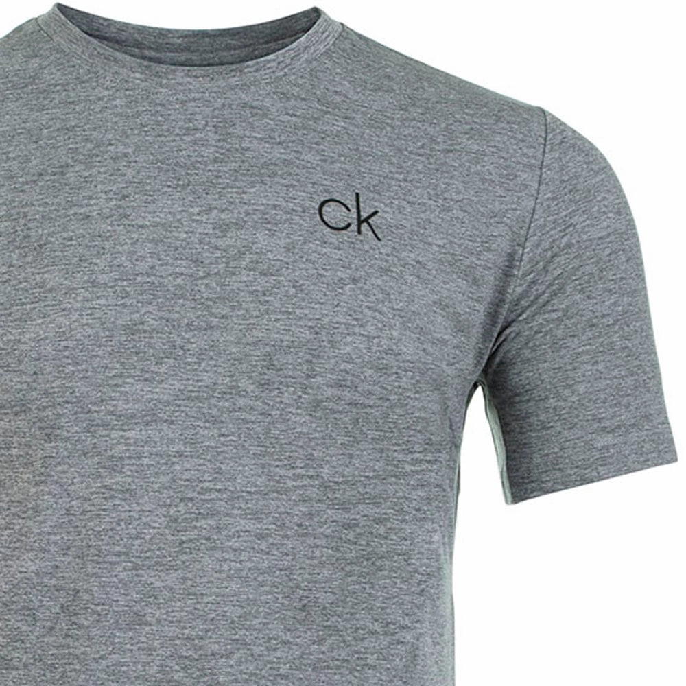 Calvin Klein Newport T-Shirt - Silver Relaxed Wear Breathable Fit
