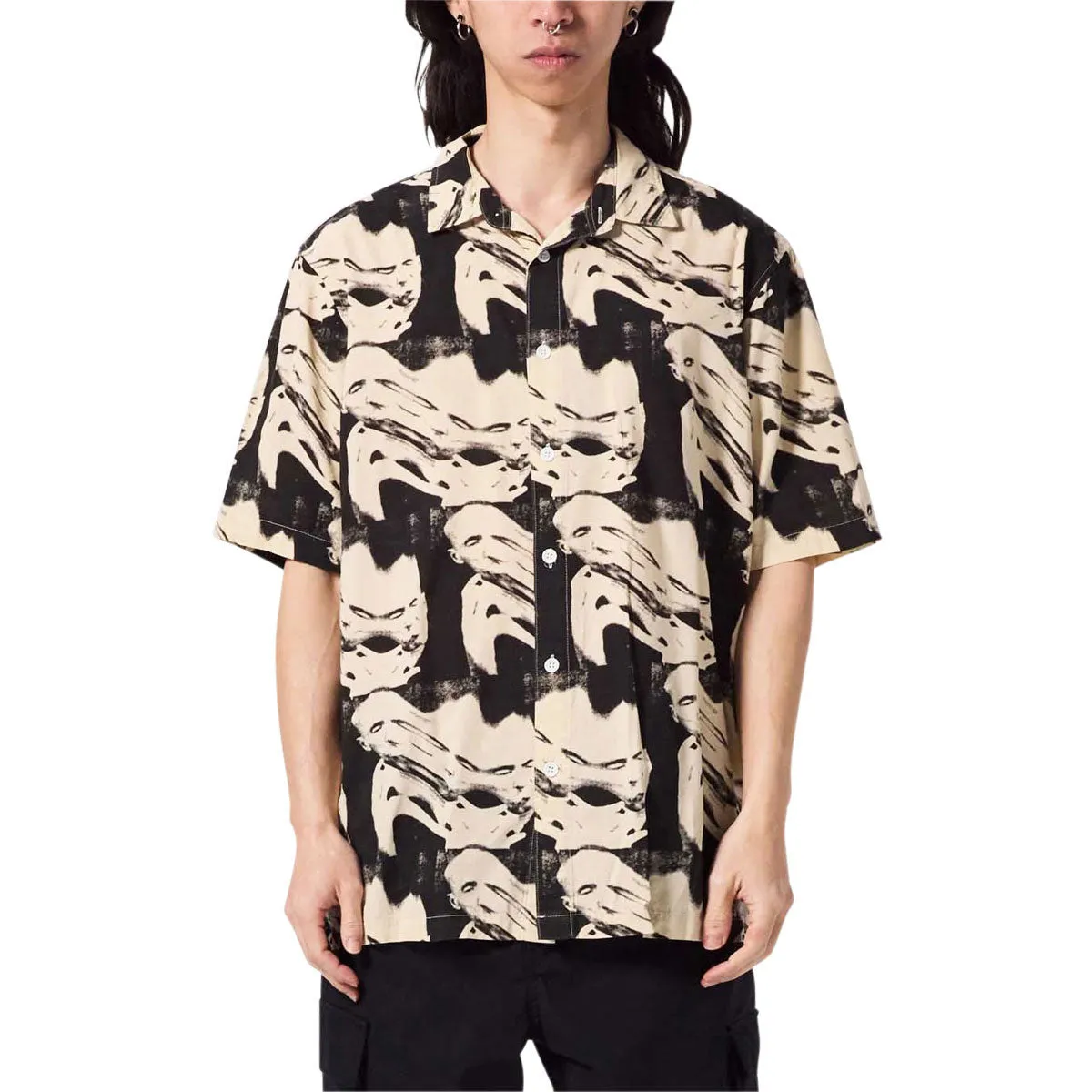 Non Static Finish Wardrobe Must-Have Former Distort Shirt - Bone
