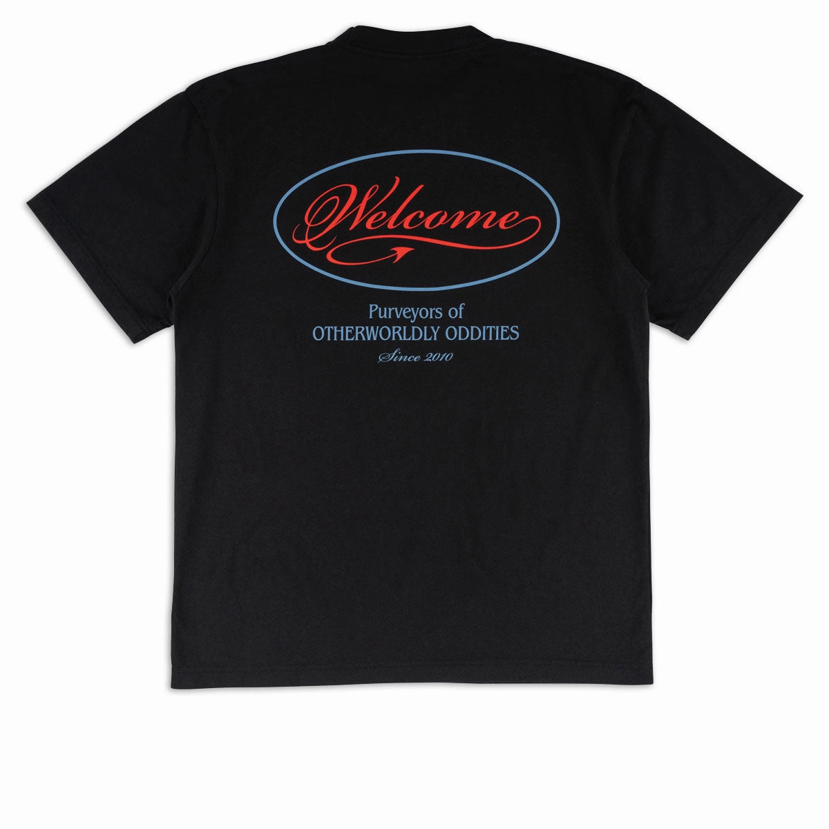 Welcome Trade T-Shirt - Black Trendy Fabric