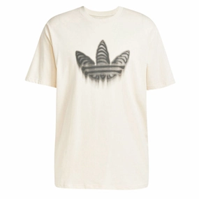 SlimFitDesign Adidas Skeleton Trefoil T-Shirt - Wonder White