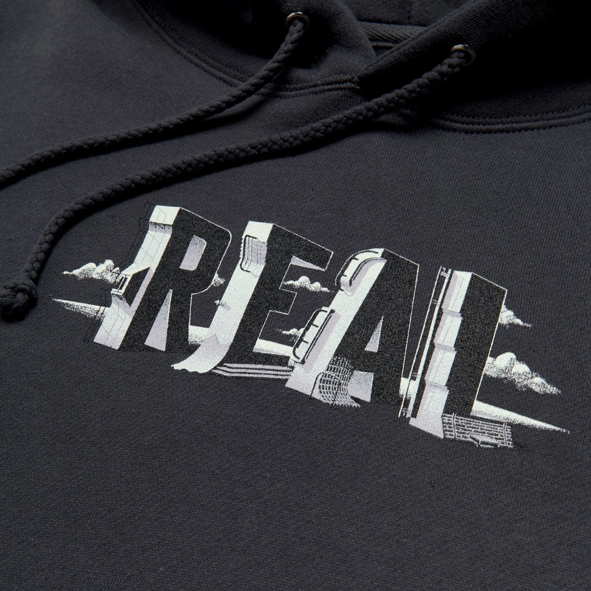 Quick Drying Real Spots Hoodie - Asphalt/Multi