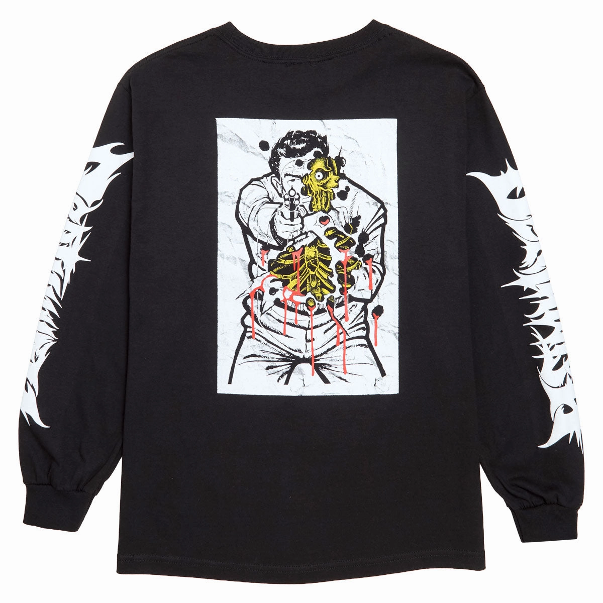 Fit For All Day Deathwish Saturday Night Special Long Sleeve T-Shirt - Black