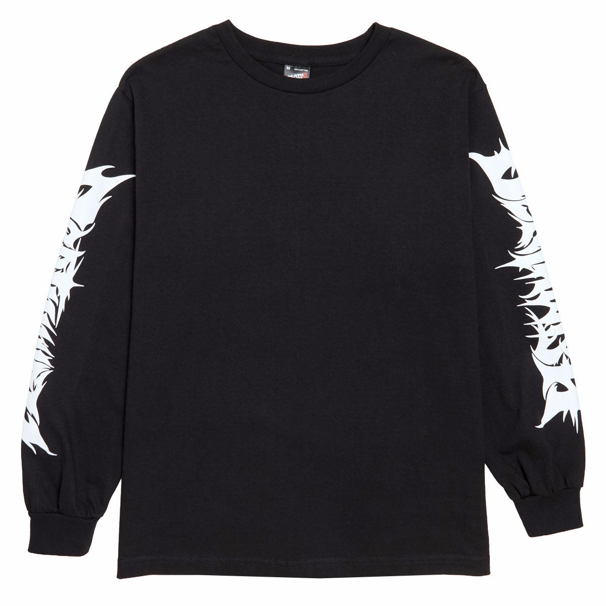MicroPiqueKnit Weekend Style Trend Deathwish Saturday Night Special Long Sleeve T-Shirt - Black