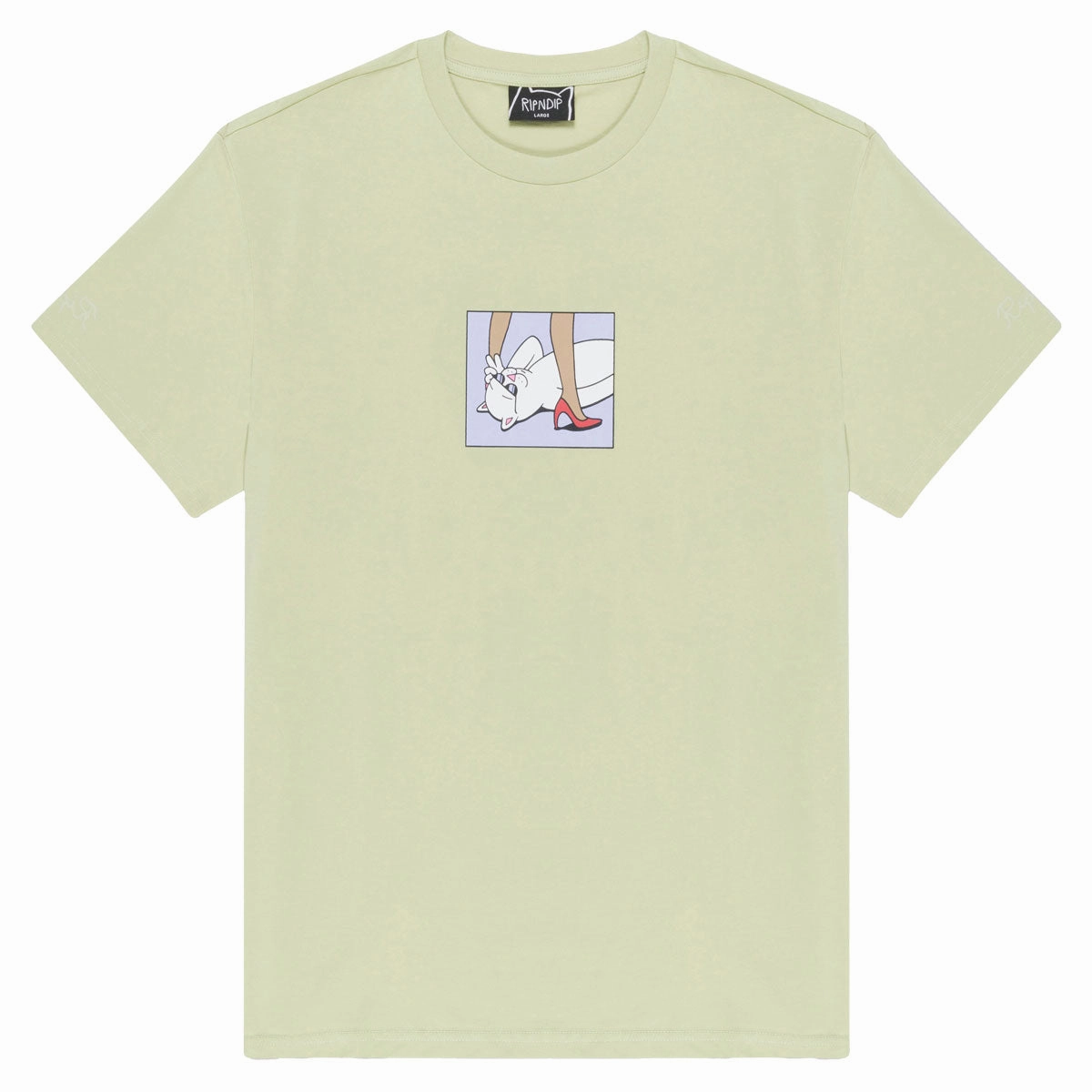 Quick Comfort sports activity RIPNDIP Good View T-Shirt - Light Moss