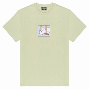 RIPNDIP Good View T-Shirt - Light Moss Stylish and Easygoing