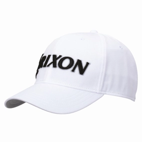 Srixon Tour Cap - White/Black Soft Texture