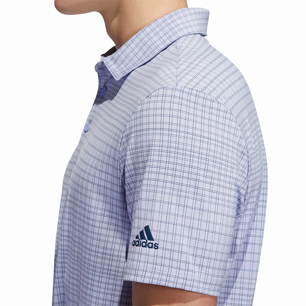 Everyday Wearable Daily Style Trend adidas Ultimate365 Allover Print Primegreen Polo Shirt - Violet Tone/Crew Navy