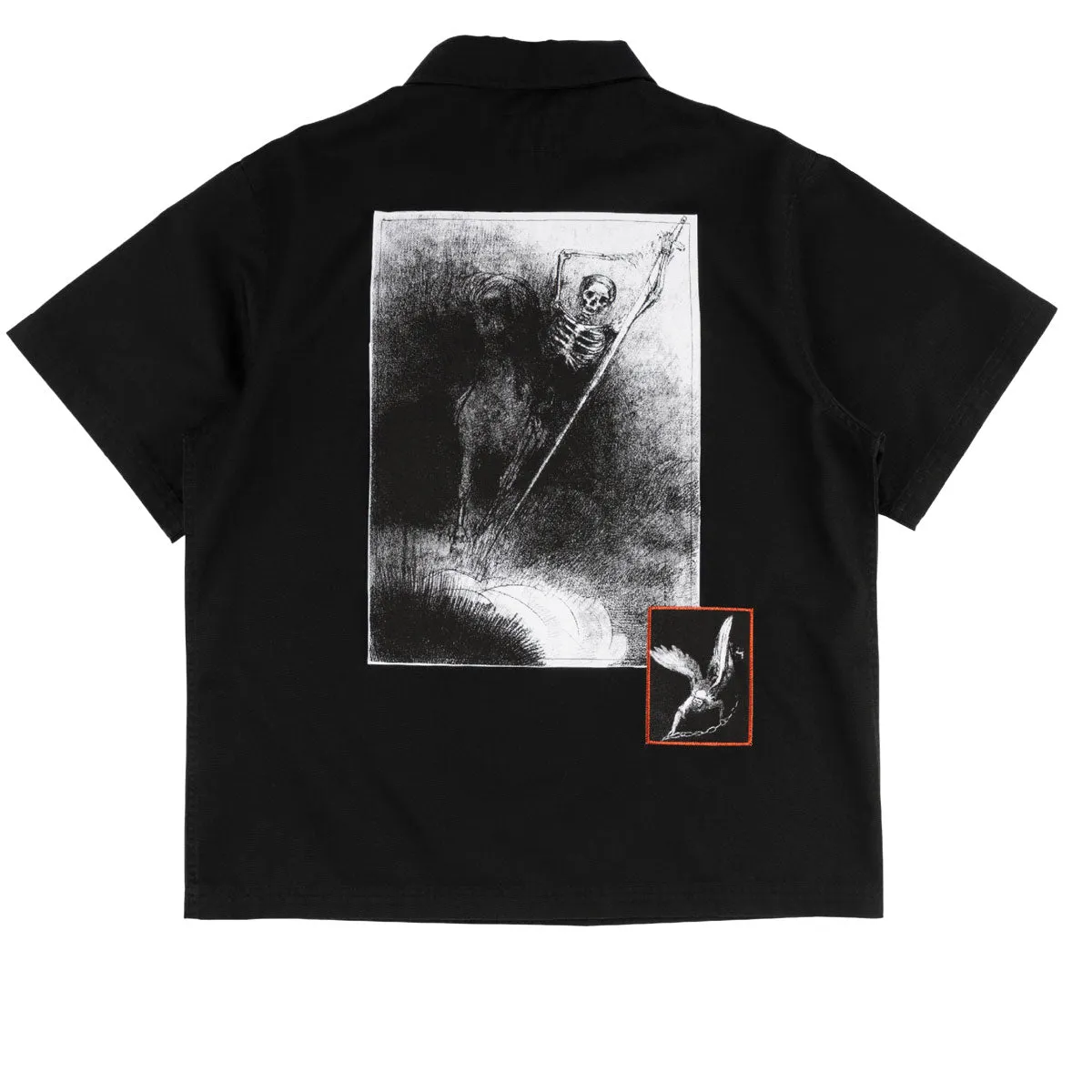 Premium Quality Welcome Dark Age Work Shirt - Black
