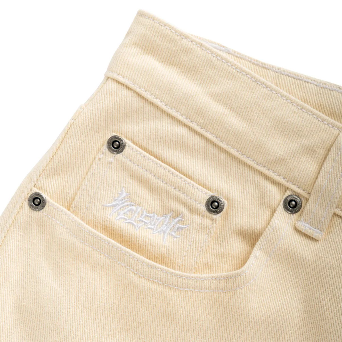 Layer-Friendly Welcome Immortal Loose Straight Denim Jeans - Natural