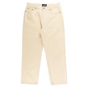 Comfort Wear Welcome Immortal Loose Straight Denim Jeans - Natural