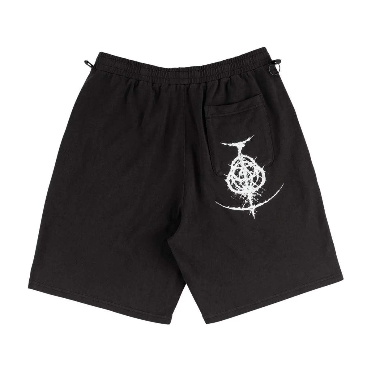 Gusseted Crotch Design Welcome x Elden Ring Radahn Shorts - Black