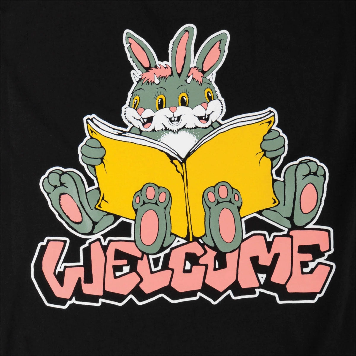Low Impact Processing Welcome Triplets T-Shirt - Black