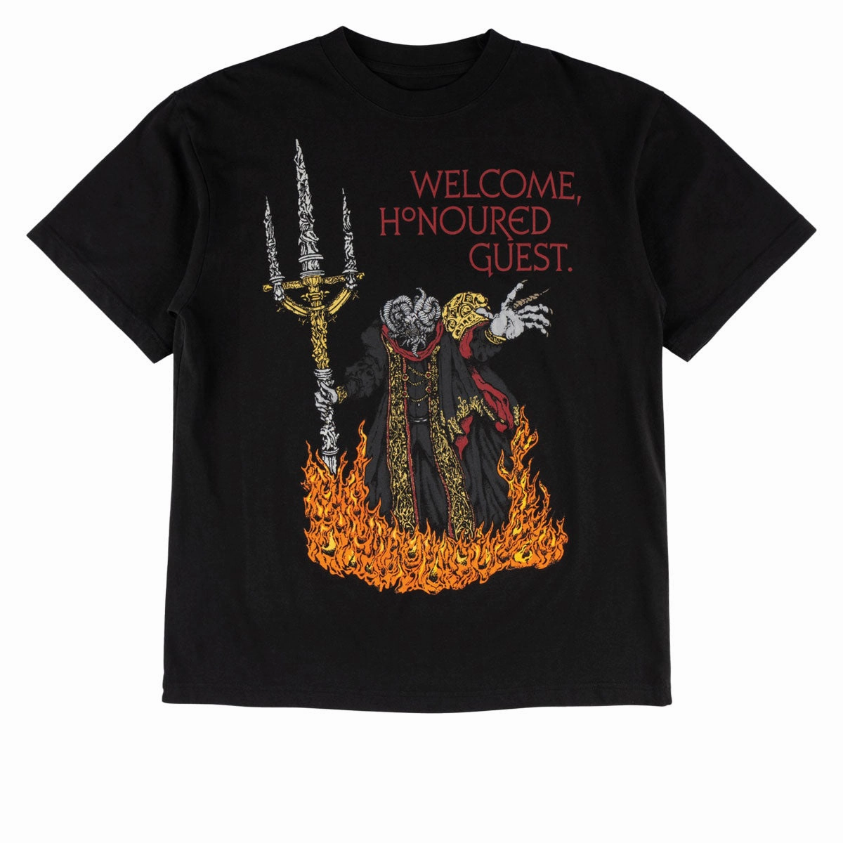 Welcome x Elden Ring Mohg T-Shirt - Black Premium Comfort Classic Cut
