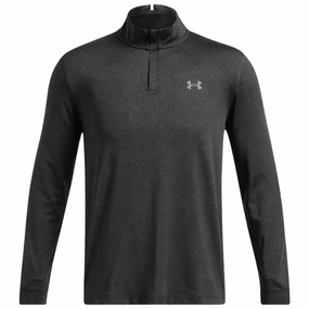Under Armour Playoff Printed 1/4 Zip Sweater - Black User Experience