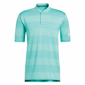 adidas Primeknit Polo Shirt - Bahia Mint/Acid Mint Cozy Look Comfort Design