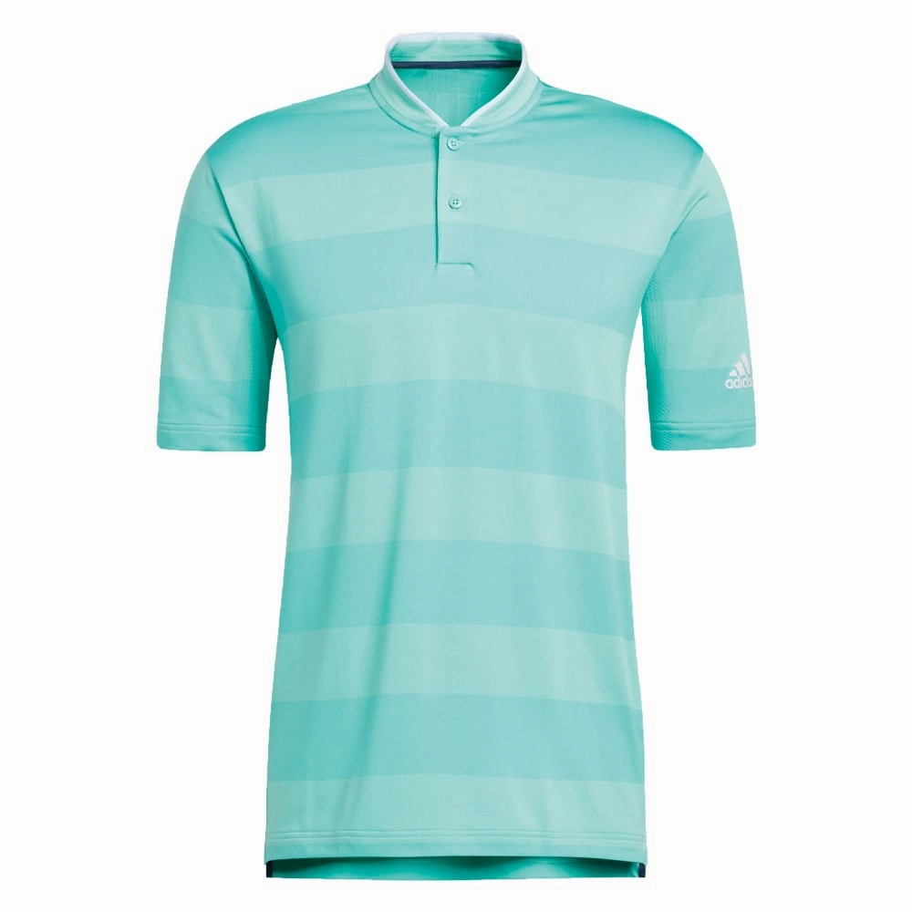 adidas Primeknit Polo Shirt - Bahia Mint/Acid Mint Cozy Look Comfort Design