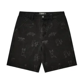 Running Shorts Former Reynolds Yardage Denim 21 Walk Shorts - Washed Black