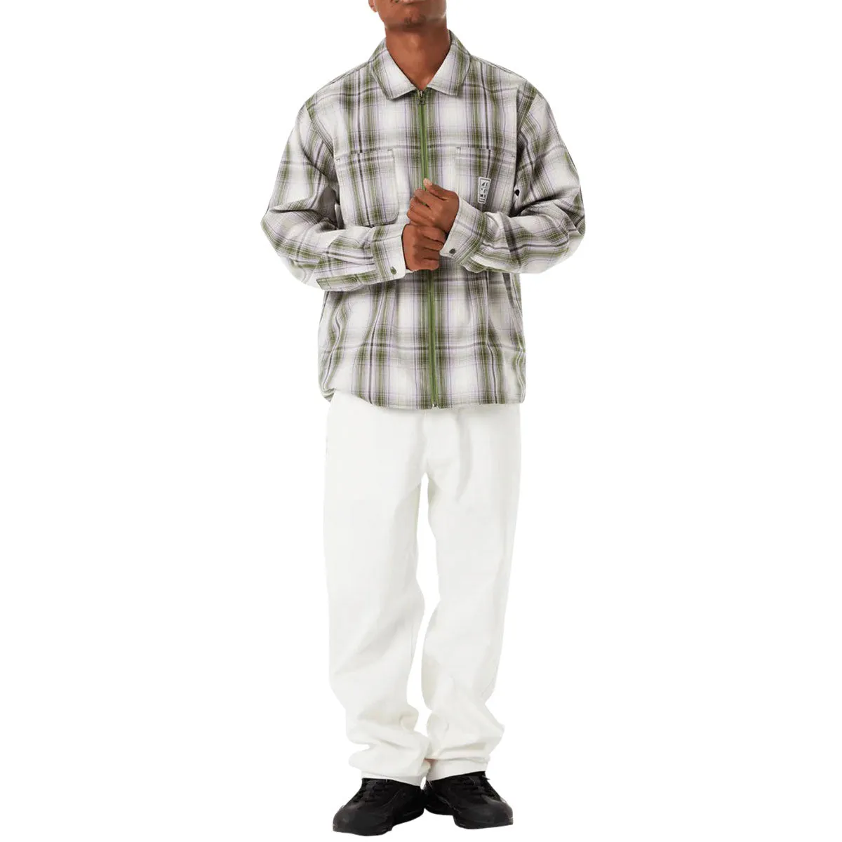 Reflective details Double Stitched HUF Mason Pants - Natural
