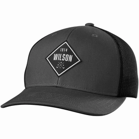 Wilson 1914 Snapback Cap - Grey/Black Easy Layer Elevated Basic