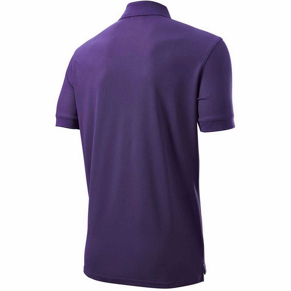 V neck style Wilson Authentic Polo Shirt - Grape