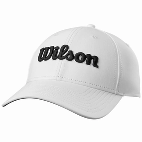 Wilson Tour Cap - White Casual Wear soft fit