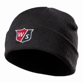 Magnetic Fastening Wilson Winter Beanie - Dark Grey