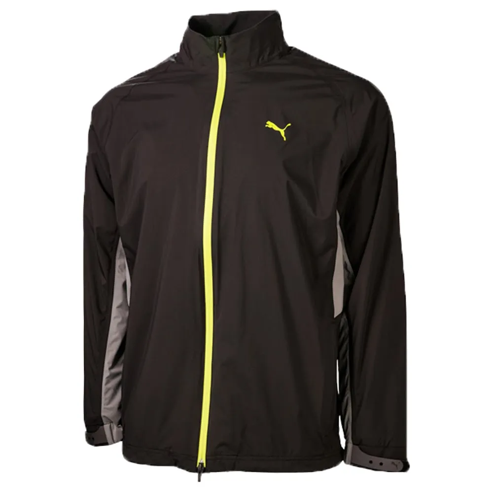 Classic Cut No Roll Collar Technology Puma Ultradry Waterproof Jacket - Puma Black