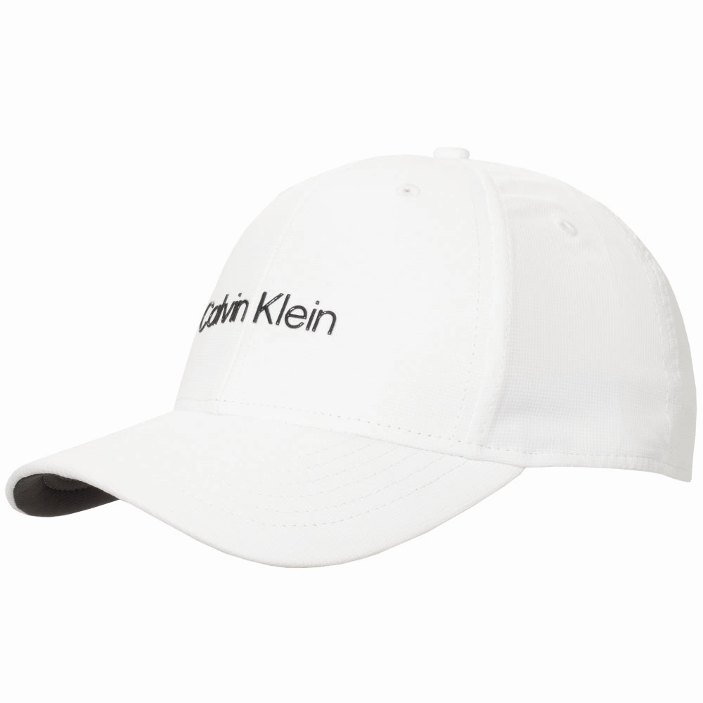 Calvin Klein Brookline Baseball Cap - White Go Style Wool blend