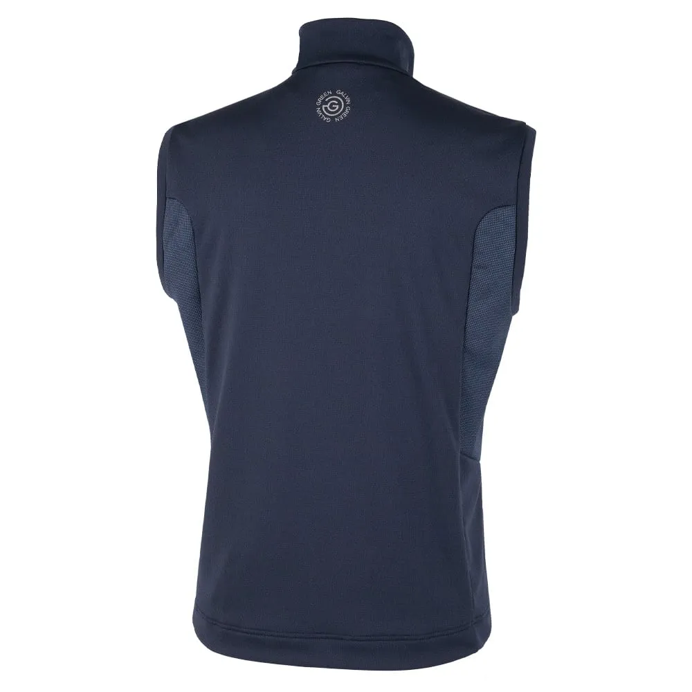 Trusted Galvin Green Dalton Insula 1/2 Zip Gilet - Navy