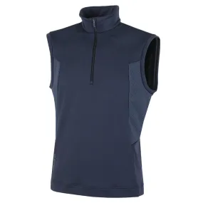 Anti Static Lining nylon Galvin Green Dalton Insula 1/2 Zip Gilet - Navy