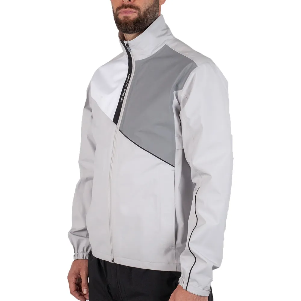 Galvin Green Apollo Waterproof Jacket - Cool Grey/White/Sharkskin/Black Soft Touch Lining