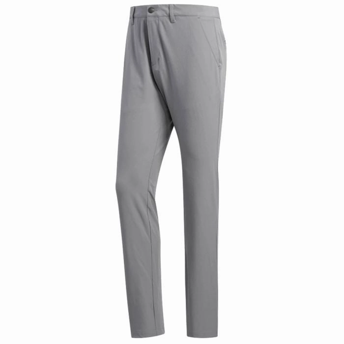 MoistureWicking adidas Ultimate365 Tapered Golf Trousers - Grey Three