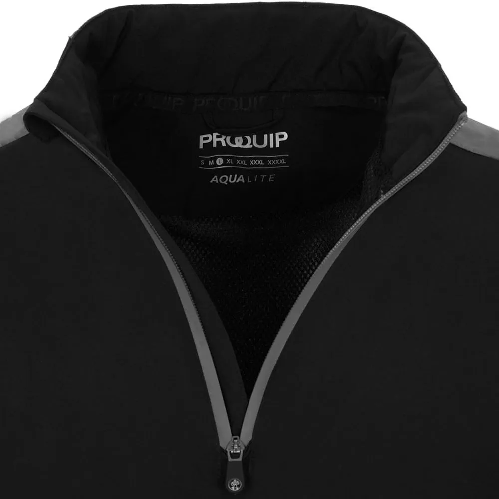 ProQuip Aqualite Waterproof Half Sleeve - Black/Grey Convertible Cuff System