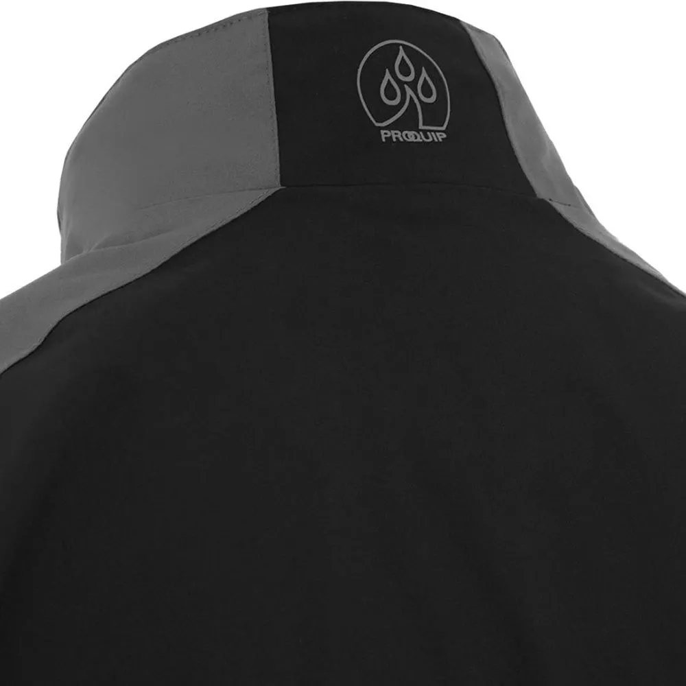ProQuip Aqualite Waterproof Half Sleeve - Black/Grey LightweightInsulation Multi Pocket Design