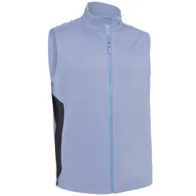 with buttons easy - care clothing Callaway Chev Textured Gilet - Infinity