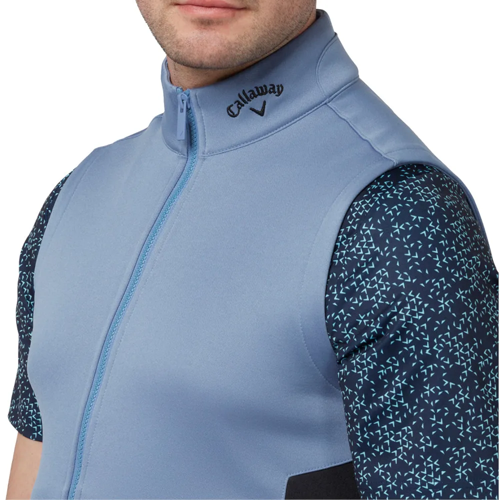 Callaway Chev Textured Gilet - Infinity Indoor Wear Non Slip Fasteners