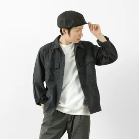 Lightweight Insulation Technology Neutral palette JAPAN BLUE JEANS / CODE:SILVER RJB4371S Military Fatigue Jacket
