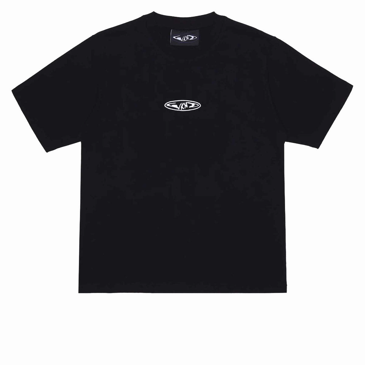 High Quality Printing WKND 3D Fishbone T-Shirt - Black