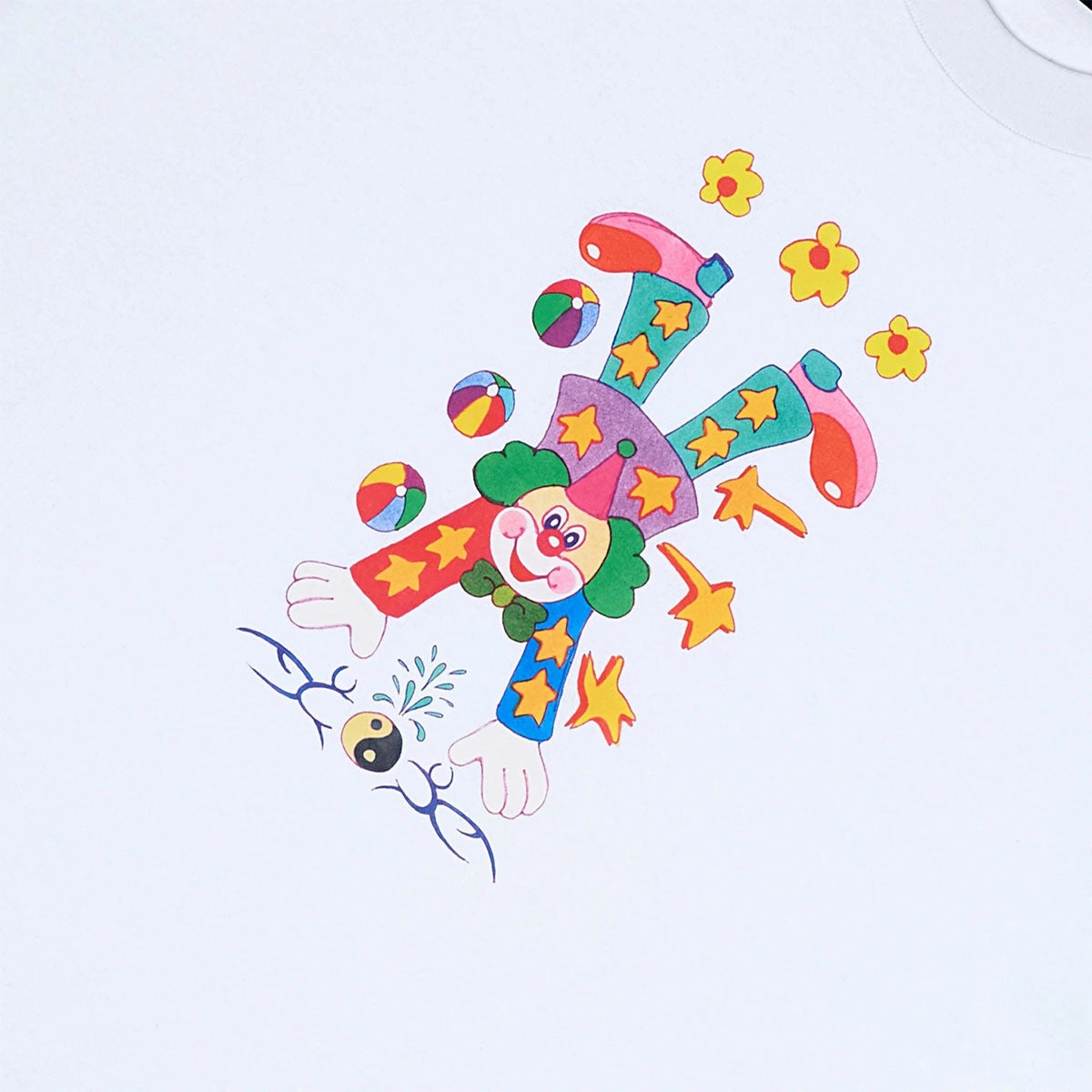 WKND Paranoid T-Shirt - White Chafe Free Armhole