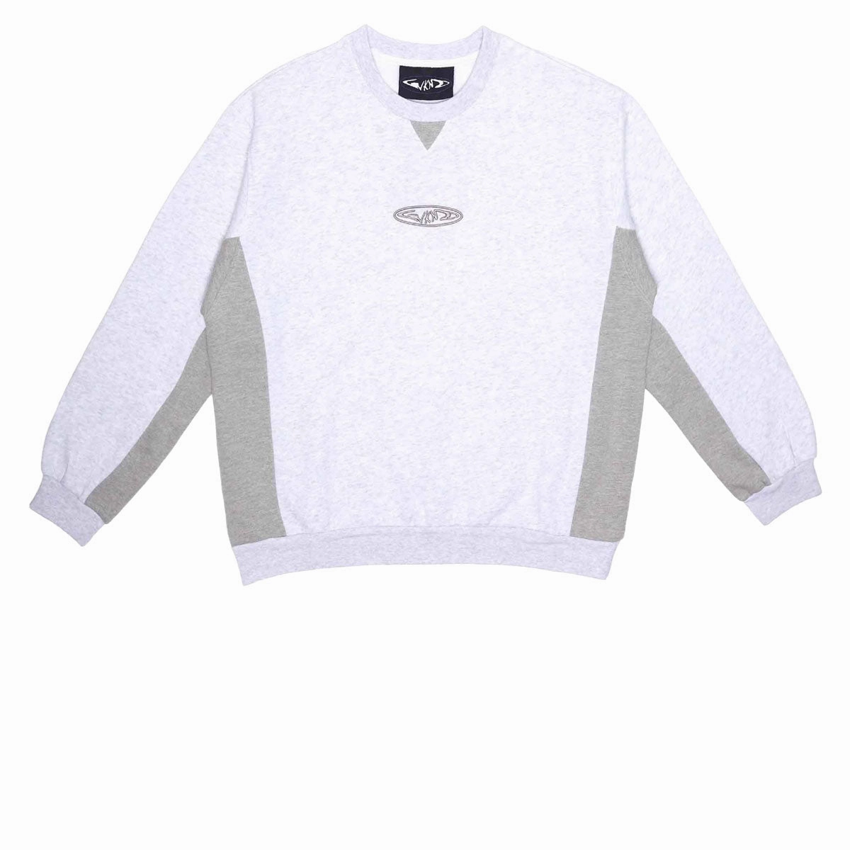 WKND Two Tone Crew Sweatshirt - Heather Wool blend
