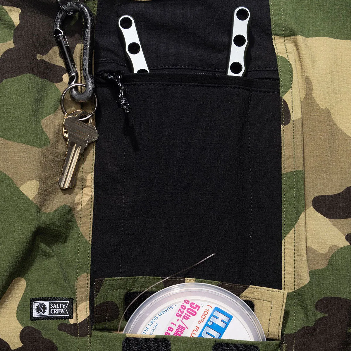 Salty Crew Flagship Boat Boardshorts - Camo Slim Look Fit Urban appeal