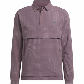 Street Staple adidas Ultimate365 Tour WIND.RDY 1/4 Zip Pullover - Shadow Fig